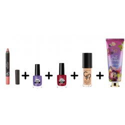 Pack beauté Golden Rose